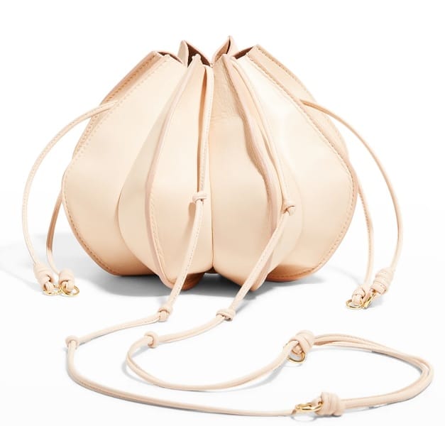 ULLA JOHNSON Lotus Flower Pochette Bucket Bag