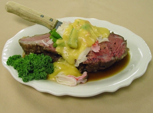 the red ox supper club's Prime Rib