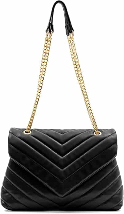 TORY BURCH KIRA CHEVRON CONVERTIBLE SHOULDER BAG, AN ALTERNATIVE TO THE  YSL LOULOU?!