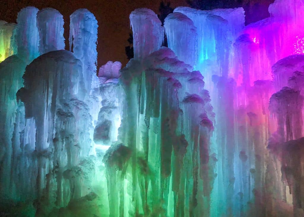 Lake geneva ice castles