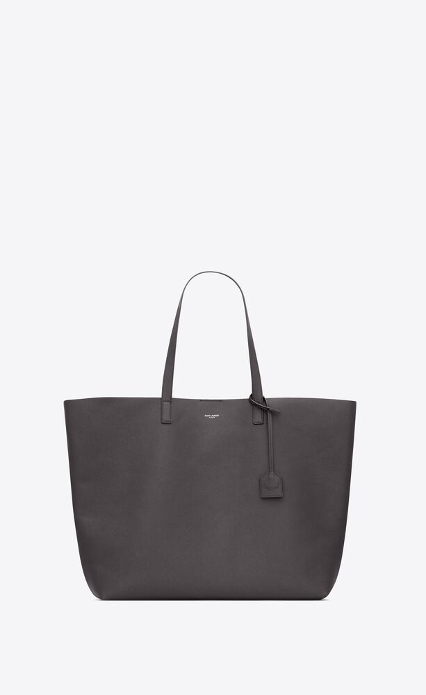 YSL East West Leather Shopping Tote