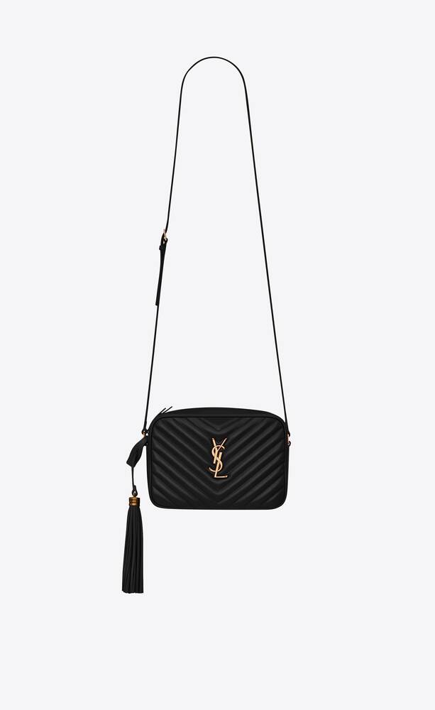 YSL Lou Camera Bag - Quilted Leather