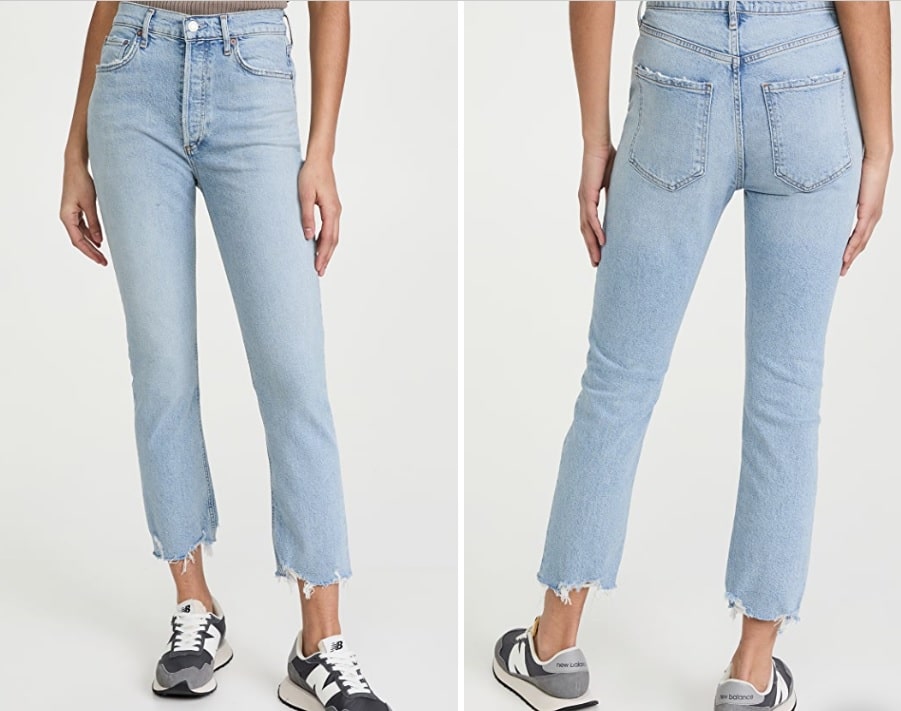 AGOLDE Riley Crop Jeans