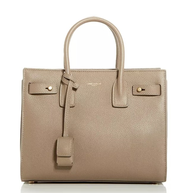 Saint Laurent Sac de Jour Leather Shoulder Bag