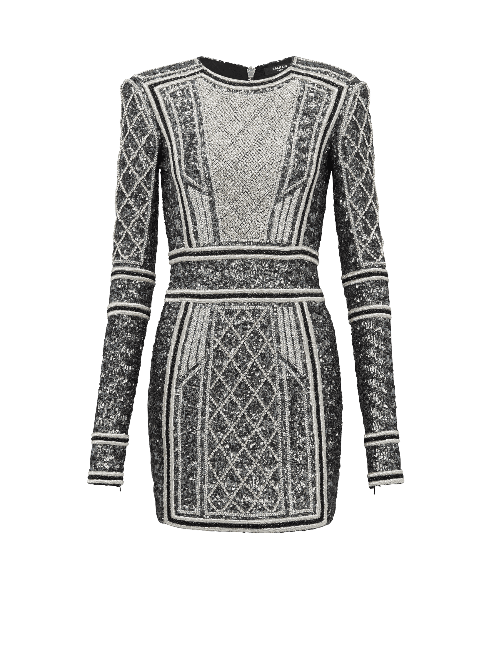 Balmain Short Embroidered Dress