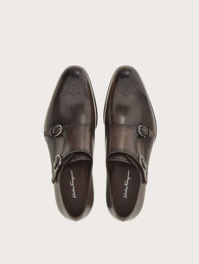 Salvatore Ferragamo Monk Strap Shoes