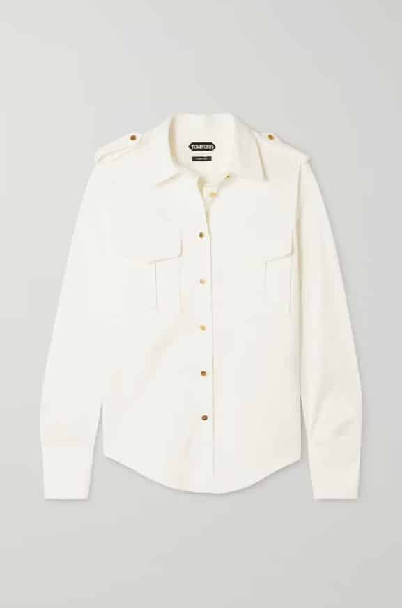 Tom Ford Satin Blend Shirt
