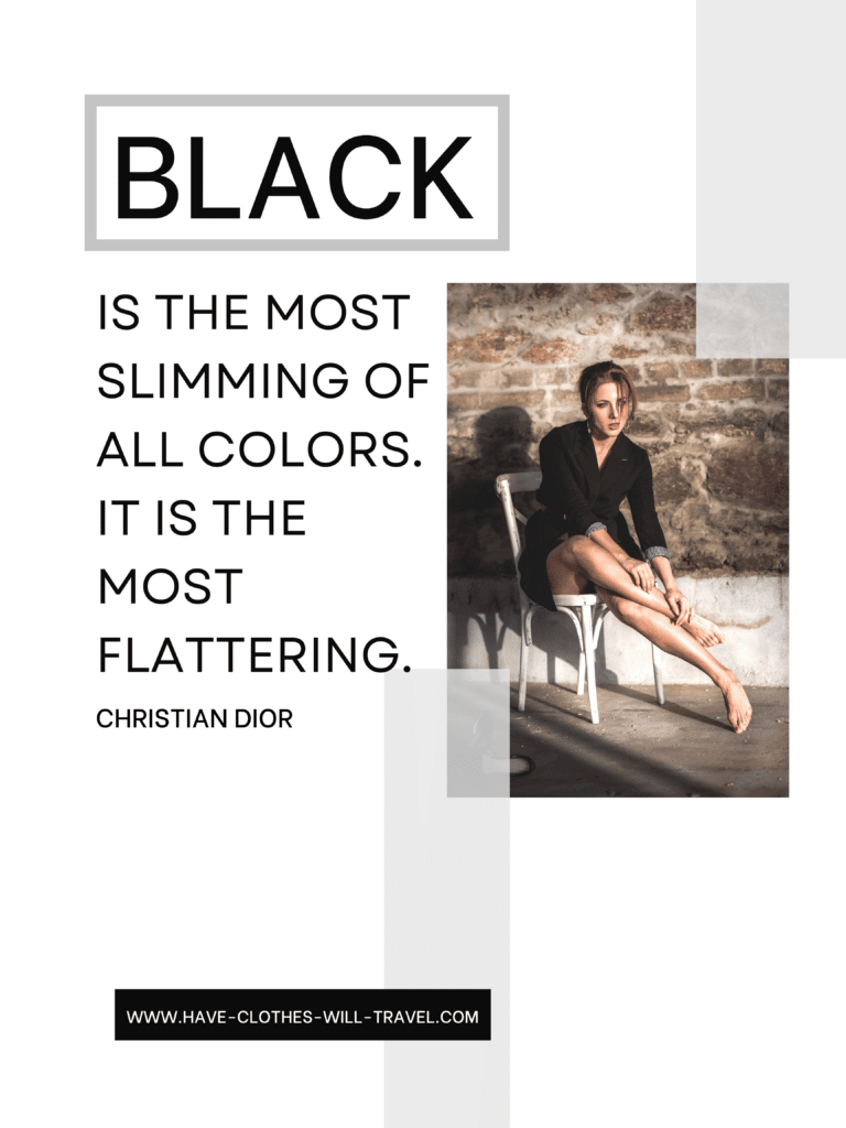 50 Black Outfit Quotes For The Perfect Instagram Caption
