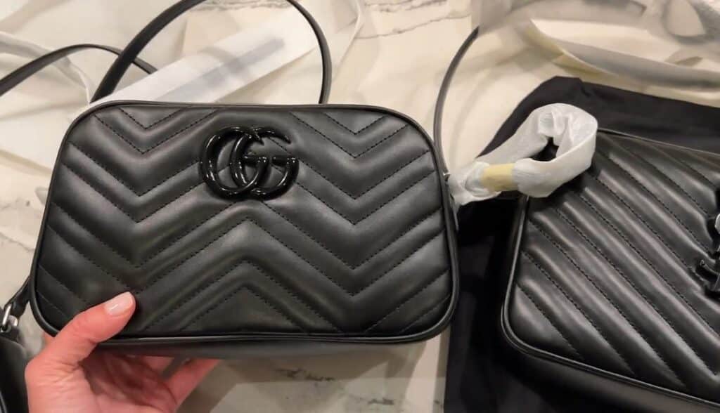 I also ordered a Gucci Marmont camera bag from Net-a-Porter.
