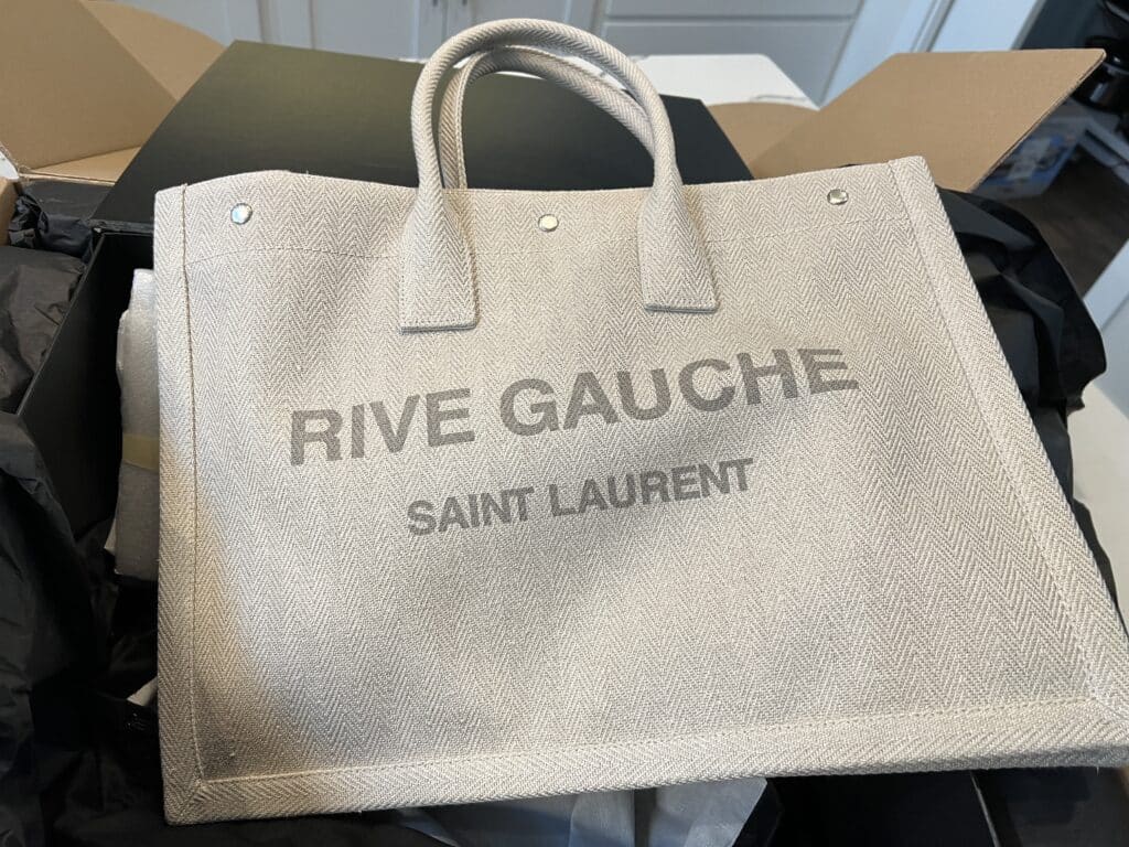 Saint Laurent Rive Gauche Tote Bag (Varied Colors)