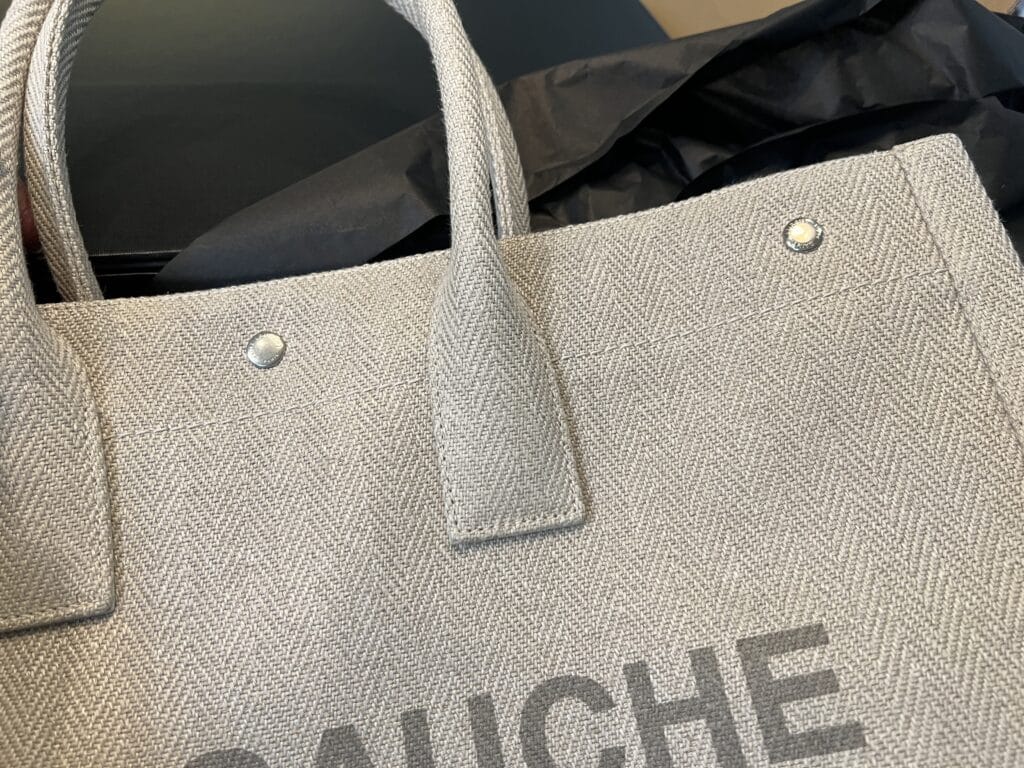 YSL Rive Gauche bag that came Farfetch