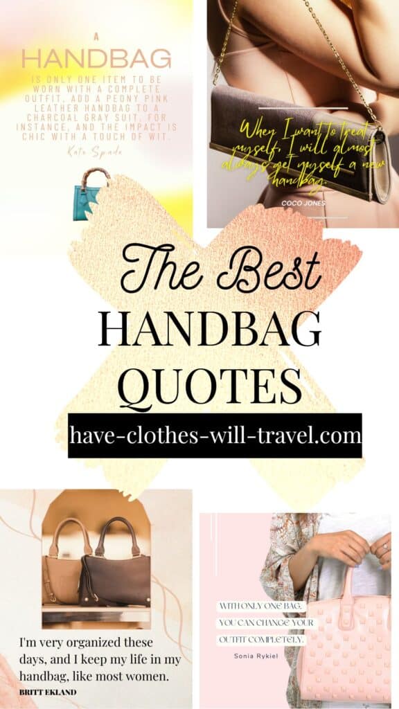 TOP 25 HANDBAGS QUOTES (of 82)