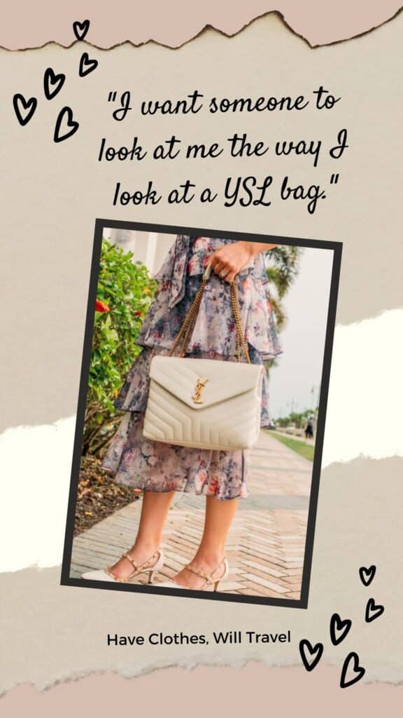 Handbag quotes by Have Clothes, Will Travel
