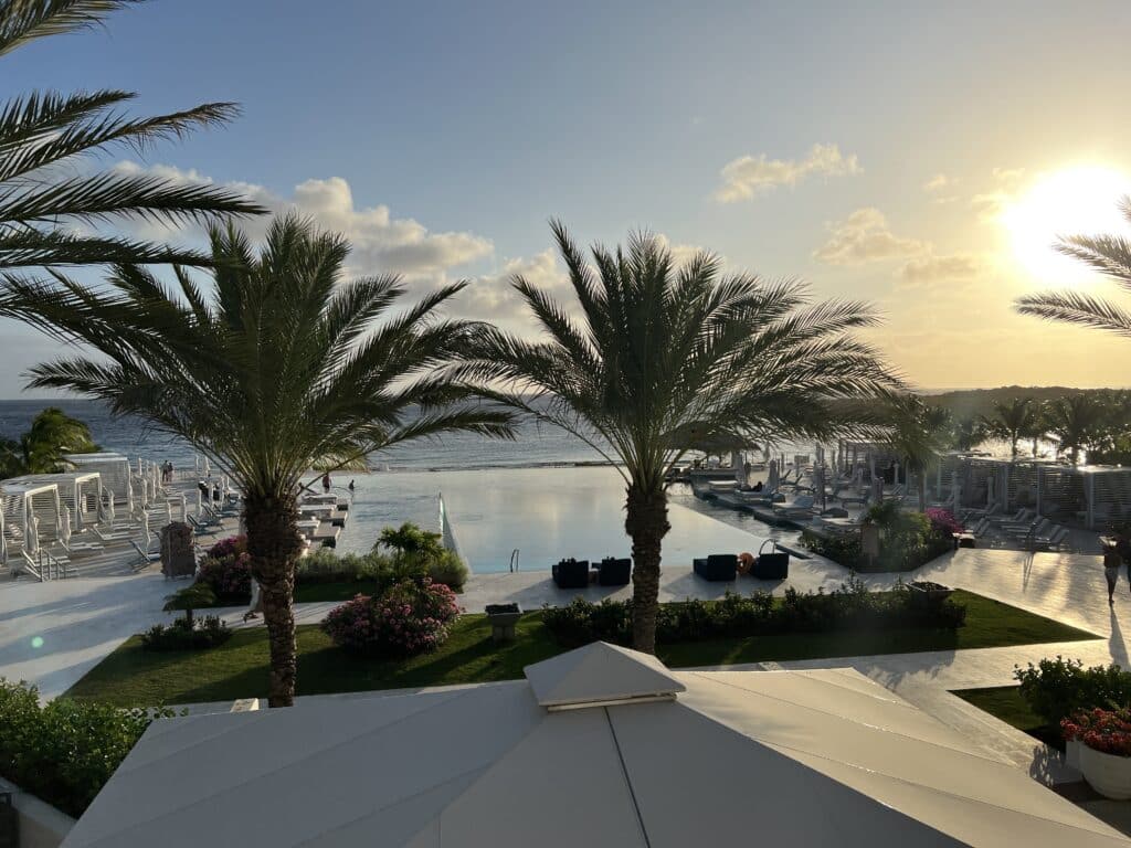 Royal Curacao sunset.
