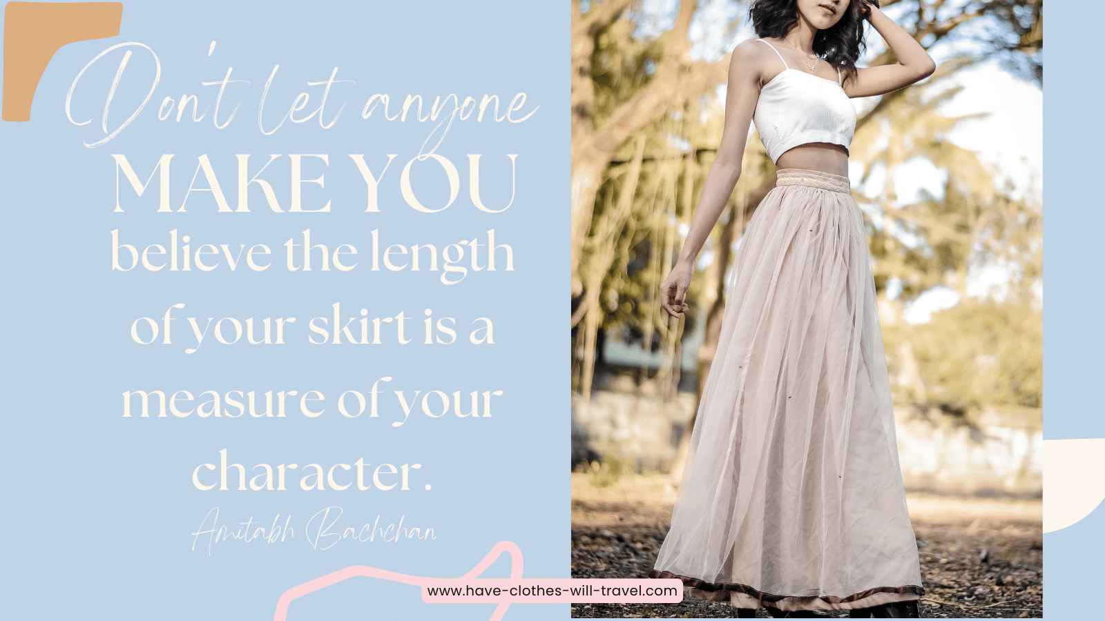 Skirt quotes for instagram captions