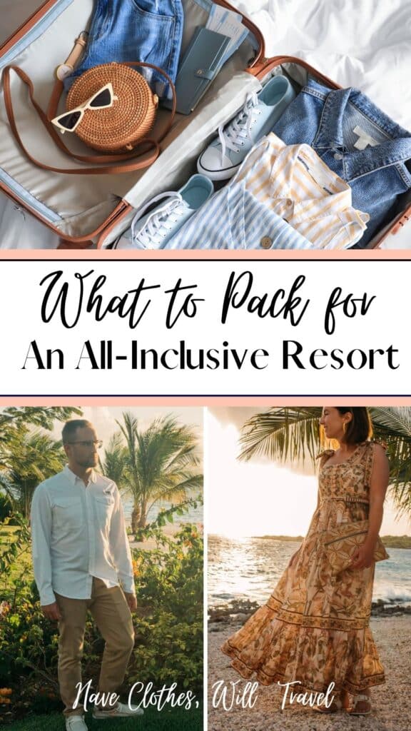 What to Pack for an All-Inclusive Resort for Both Women and Men