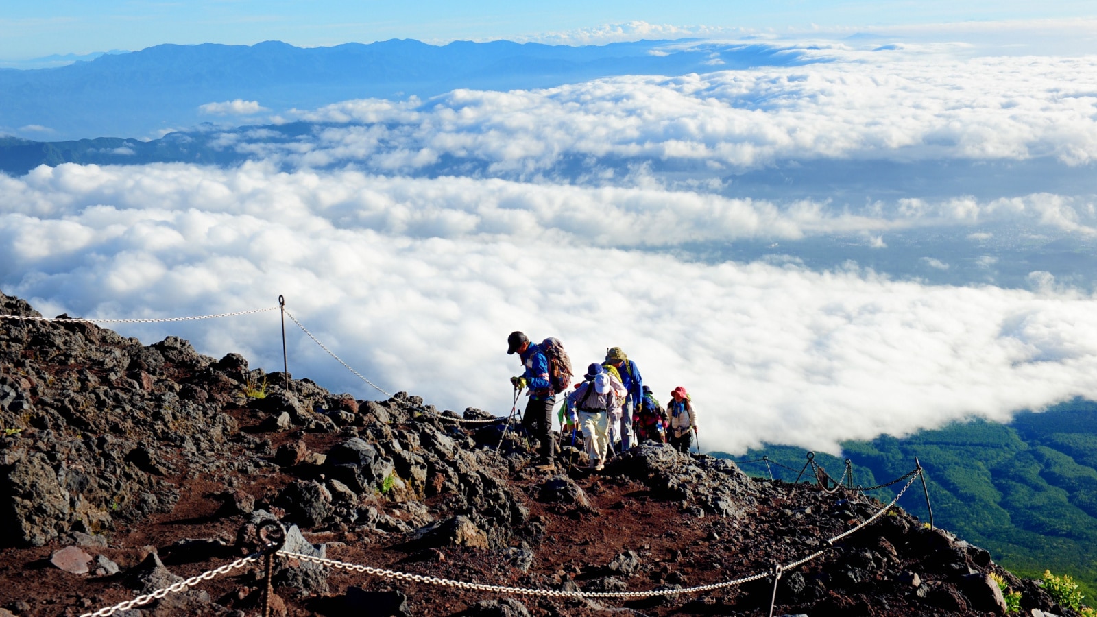 Mount fuji climb