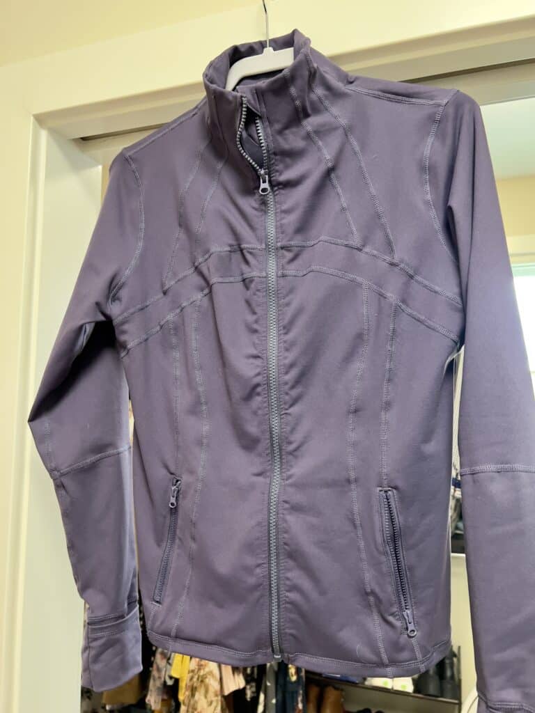Thermal Sports Track Jacket by QUALICOS in purple from Temu 