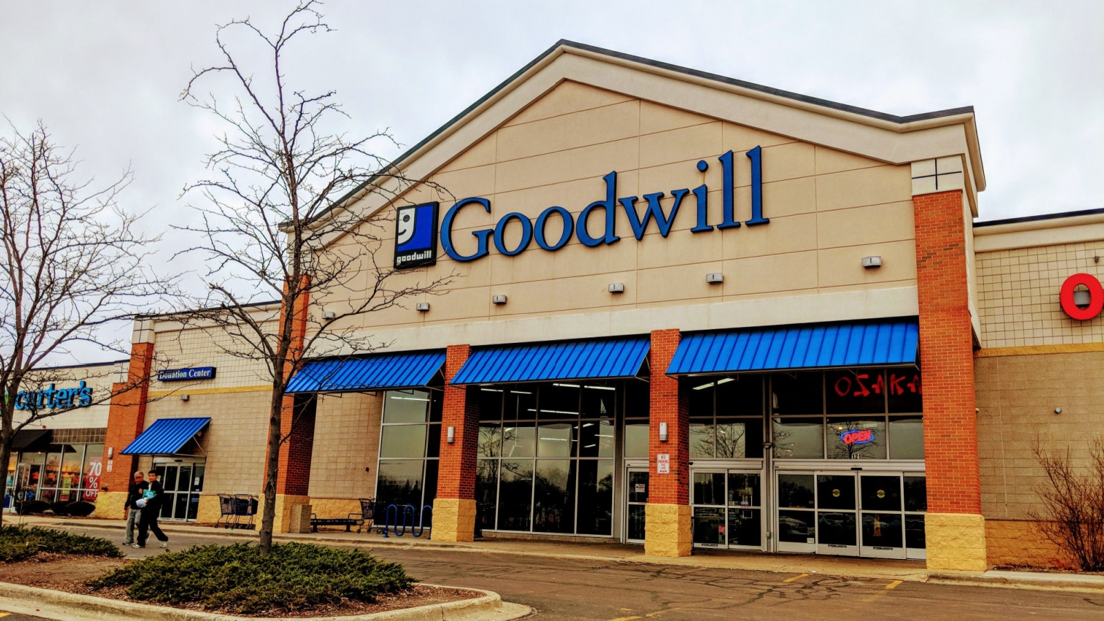 Bollingbrook, IL - April 11, 2018: Goodwill store location in the Chicago suburbs.