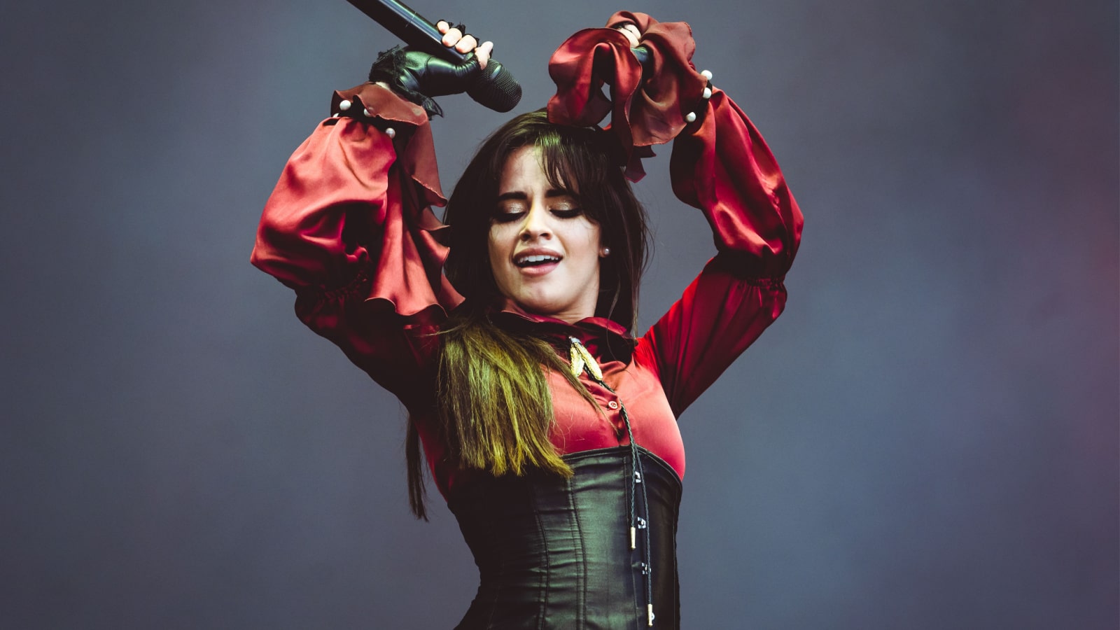 AUSTIN, TX / USA - OCTOBER 7th, 2018: Camila Cabello performs onstage at Zilker Park during Austin City Limits 2018 Weekend One.