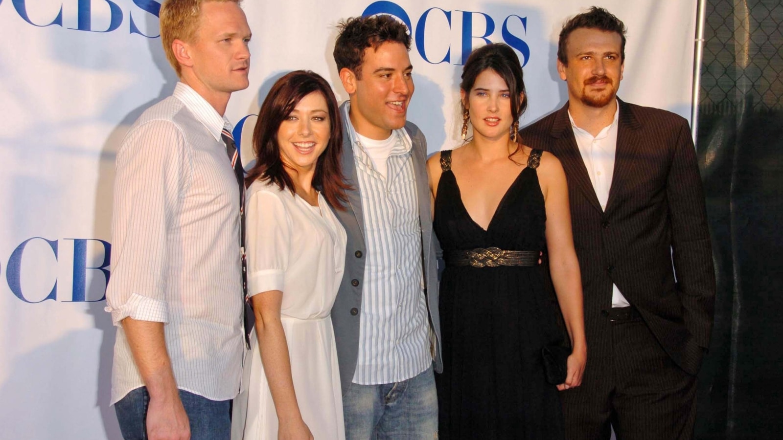 PASADENA - JULY 15: Cast of "How I Met Your Mother" at CBS's TCA Press Tour at The Rose Bowl on July 15, 2006 in Pasadena, CA.