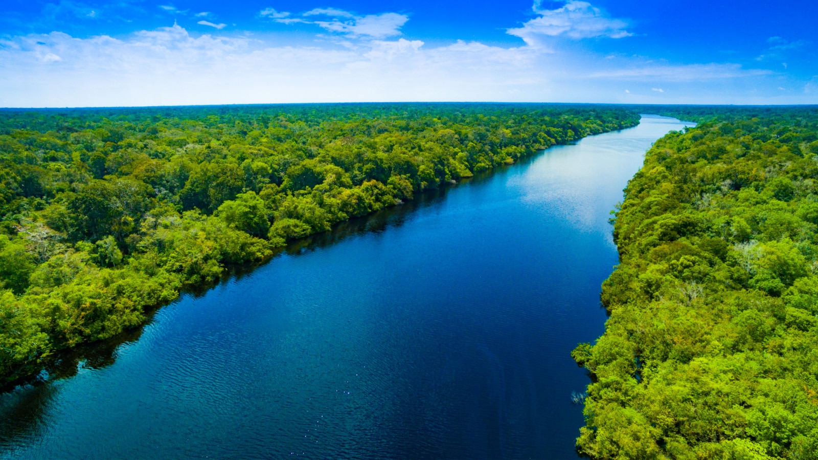 Amazon river in Brazil