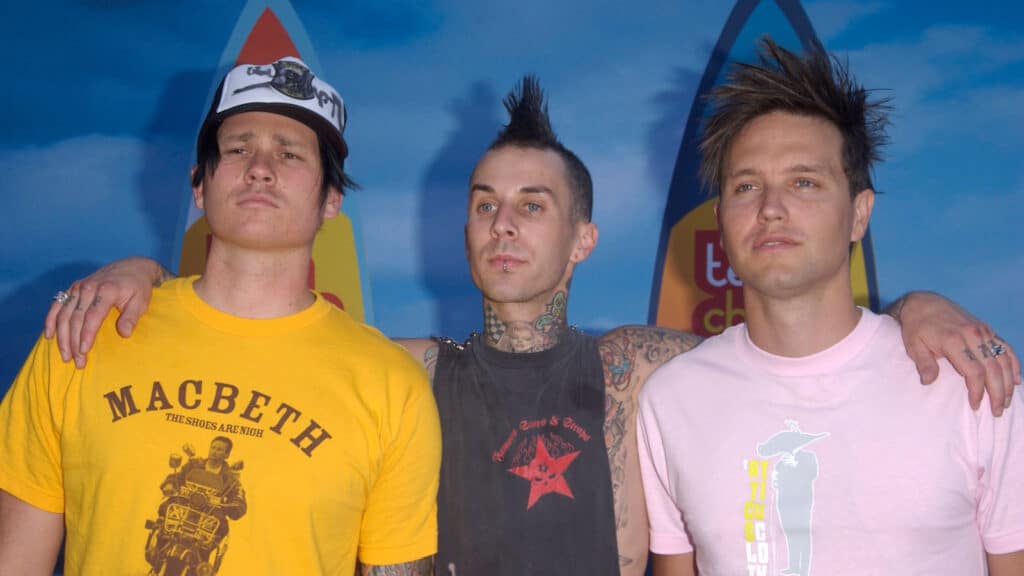 BLINK 182 at the 2004 Teen Choice Awards at Universal Studios, Hollywood. August 8, 2004