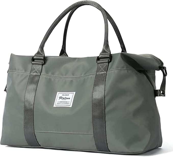 Travel Duffel Bag, Sports Tote Gym Bag, Shoulder Weekender Overnight Bag for Women