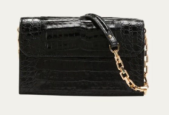 MARIA OLIVER
Isabella Shiny Crocodile Shoulder Bag