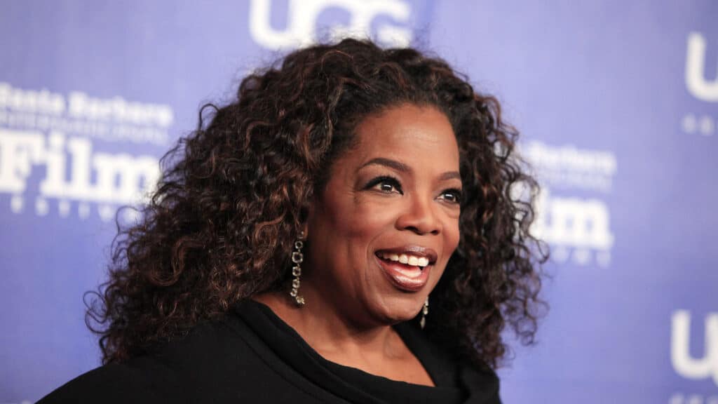 SANTA BARBARA - FEB 5: Oprah Winfrey at the 29th Santa Barbara International Film Festival Montecito Award at the Arlington Theater on February 5, 2014 in Santa Barbara, CA