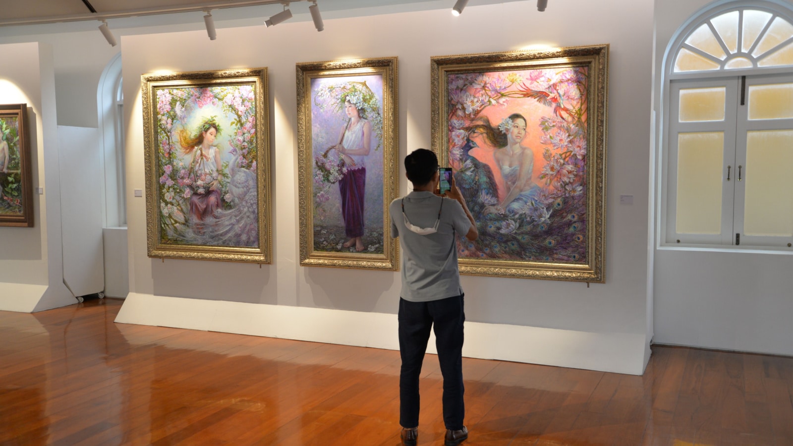 Bangkok, Thailand – March 23, 2023: Baan Chao Phraya Art Gallery in Bangkok, Thailand, Asia