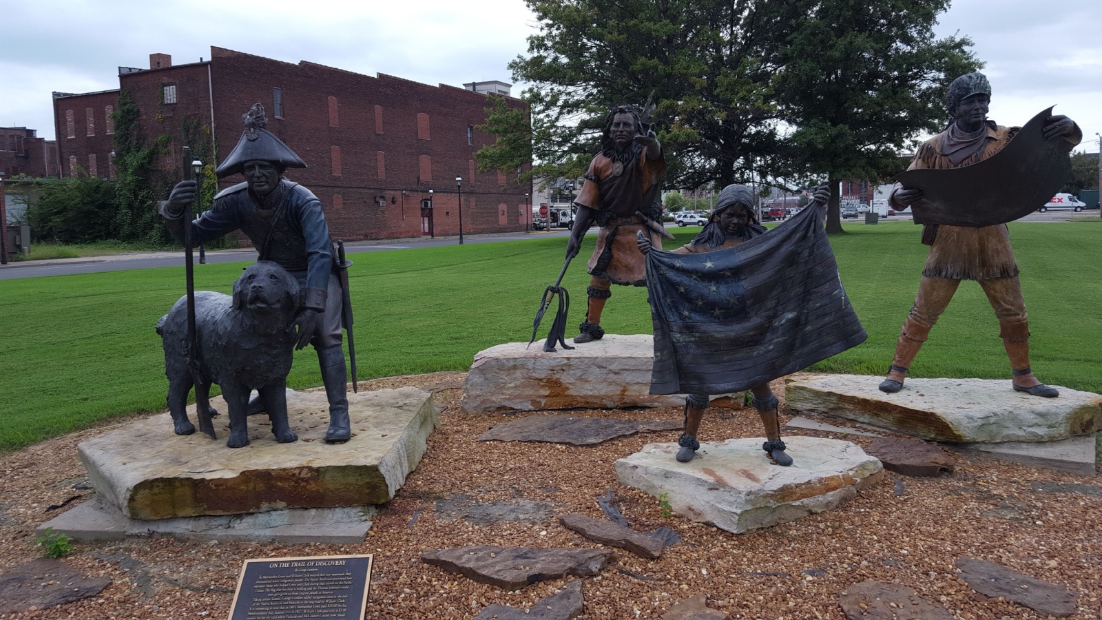 Discovery Sculpture located at the National Quilt Museum in Paaducah, Kentucky