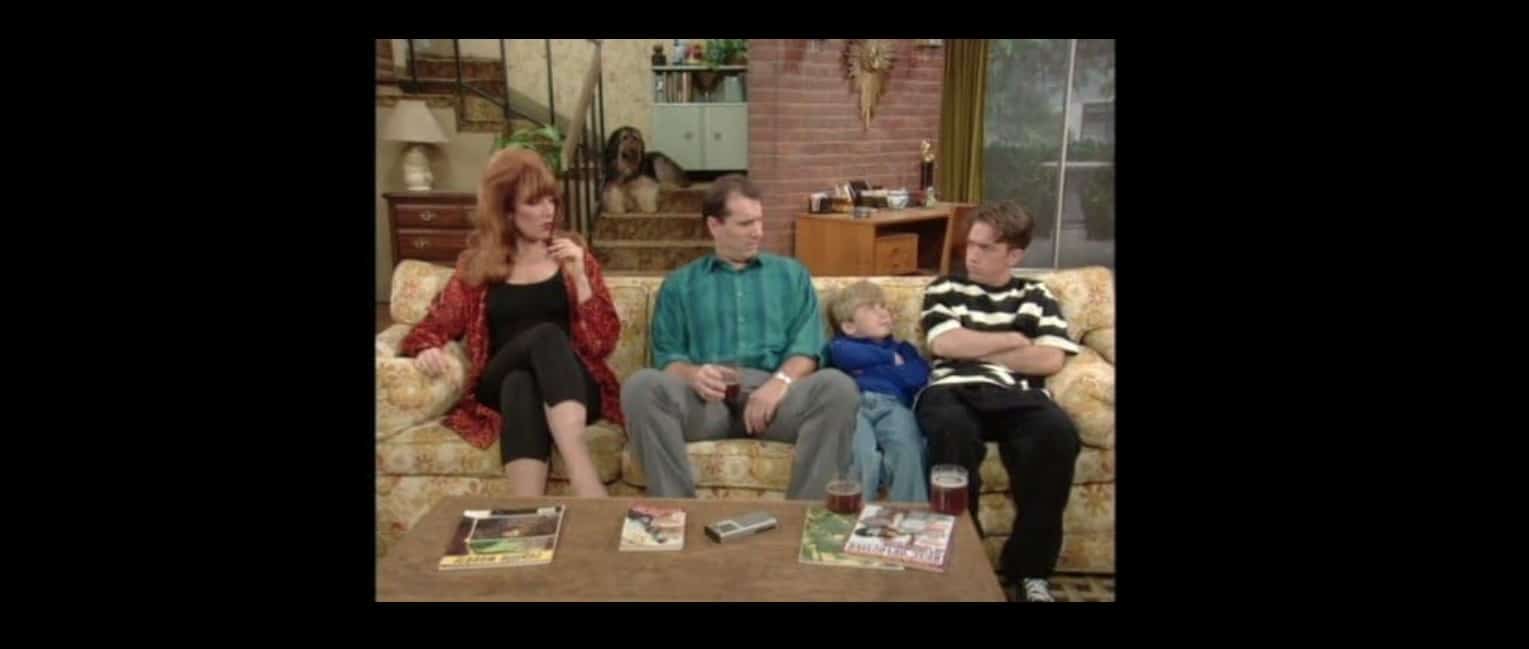 David Faustino, Katey Sagal, Ed O'Neill, and Shane Sweet in Married... with Children (1987)