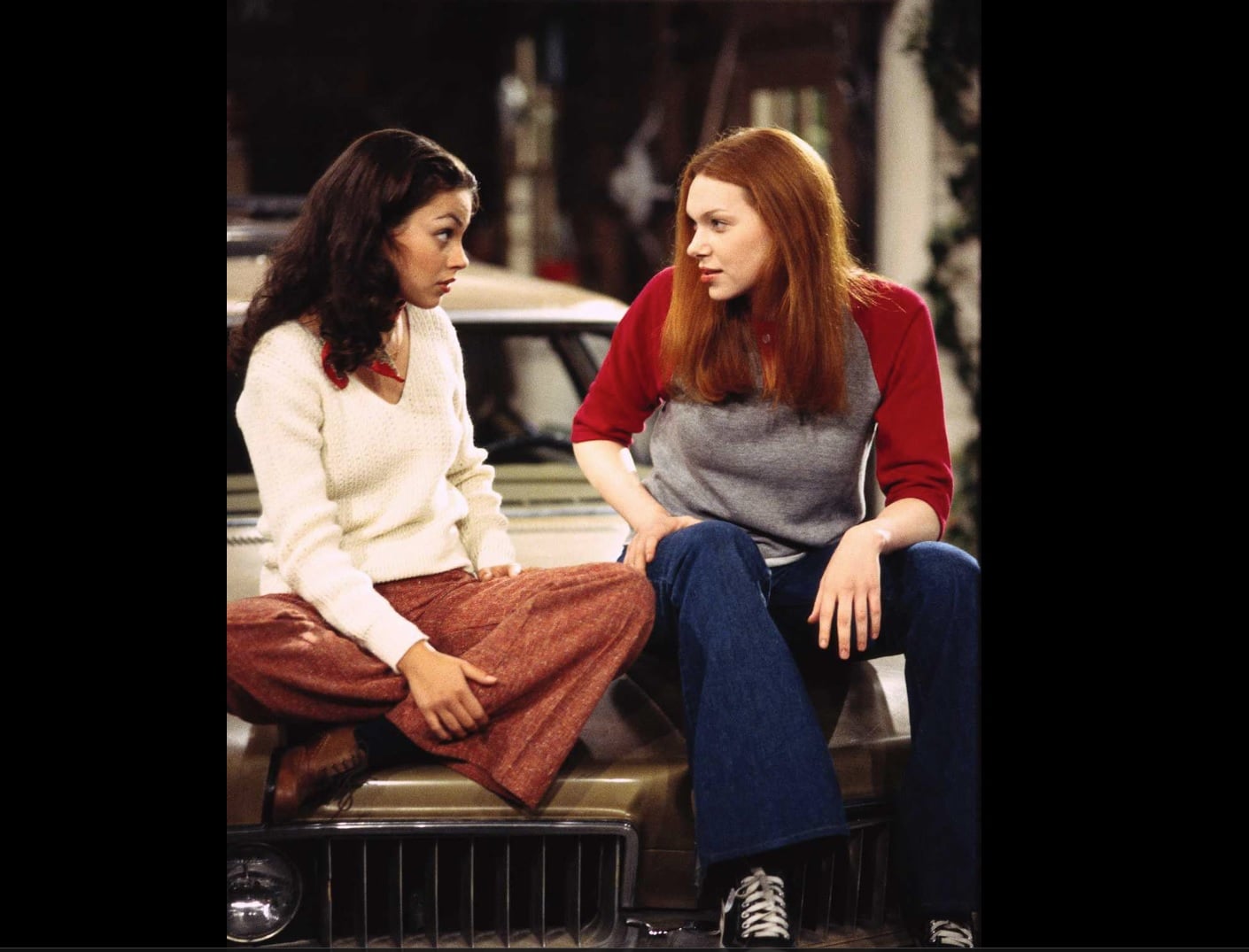 Mila Kunis and Laura Prepon in That '70s Show (1998)