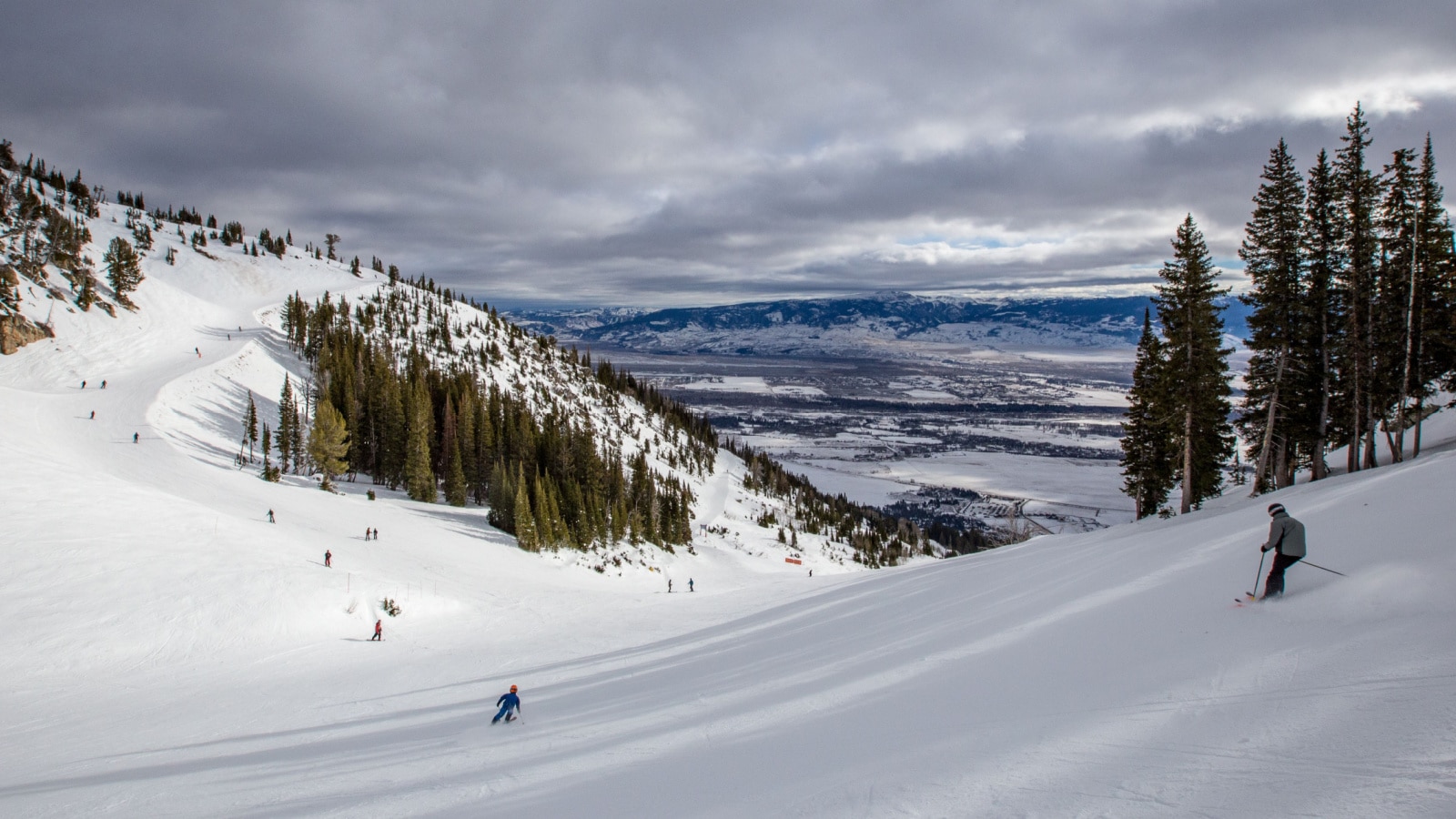 Jackson Hole Ski resort, Wyoming, USA