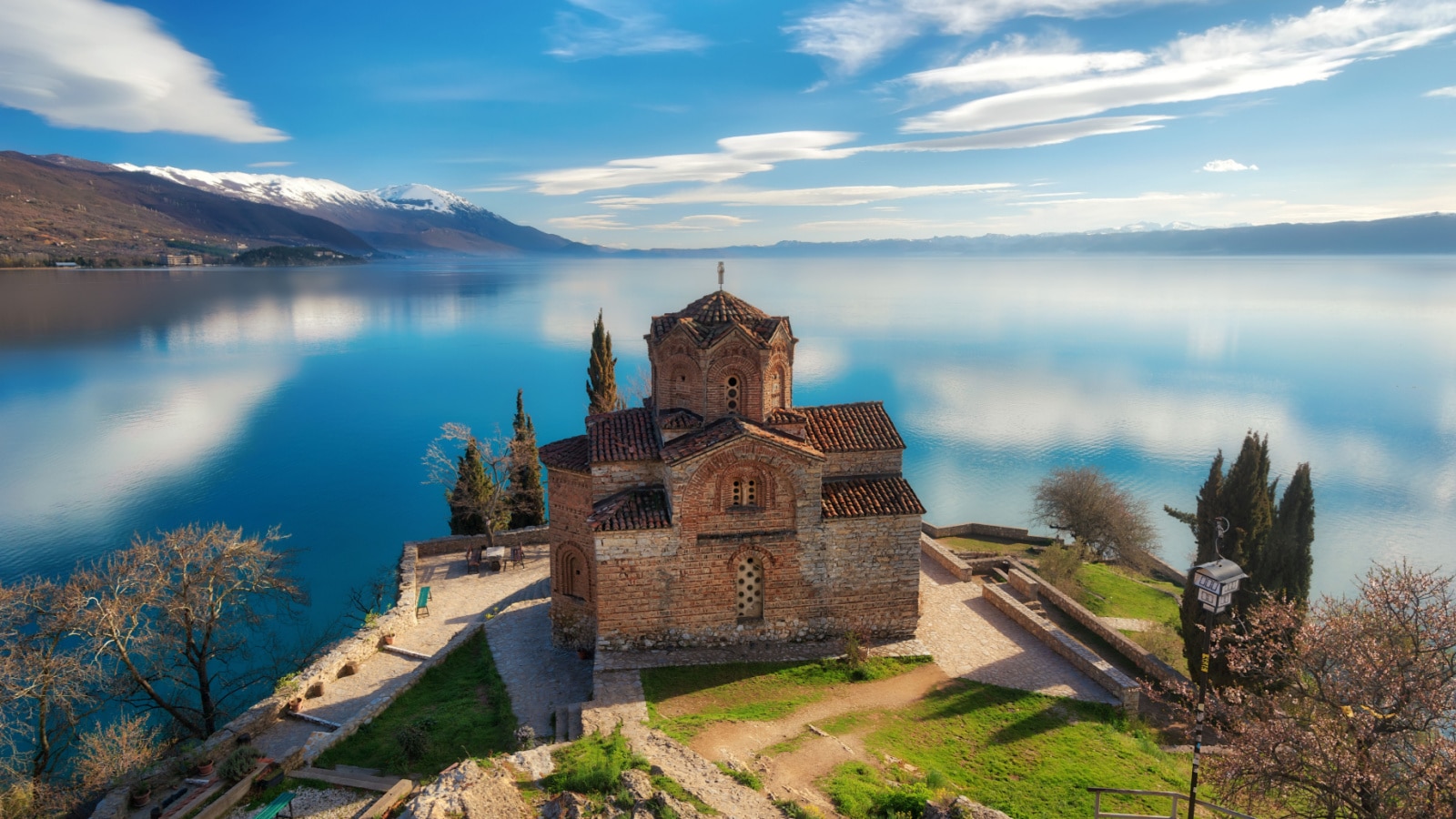Church of St. John the Theologian -at Kaneo, Ohrid, Macedonia