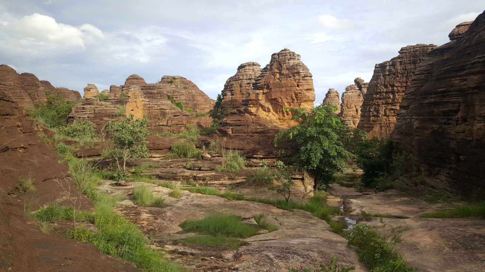 The Sindou peaks in Burkina Faso