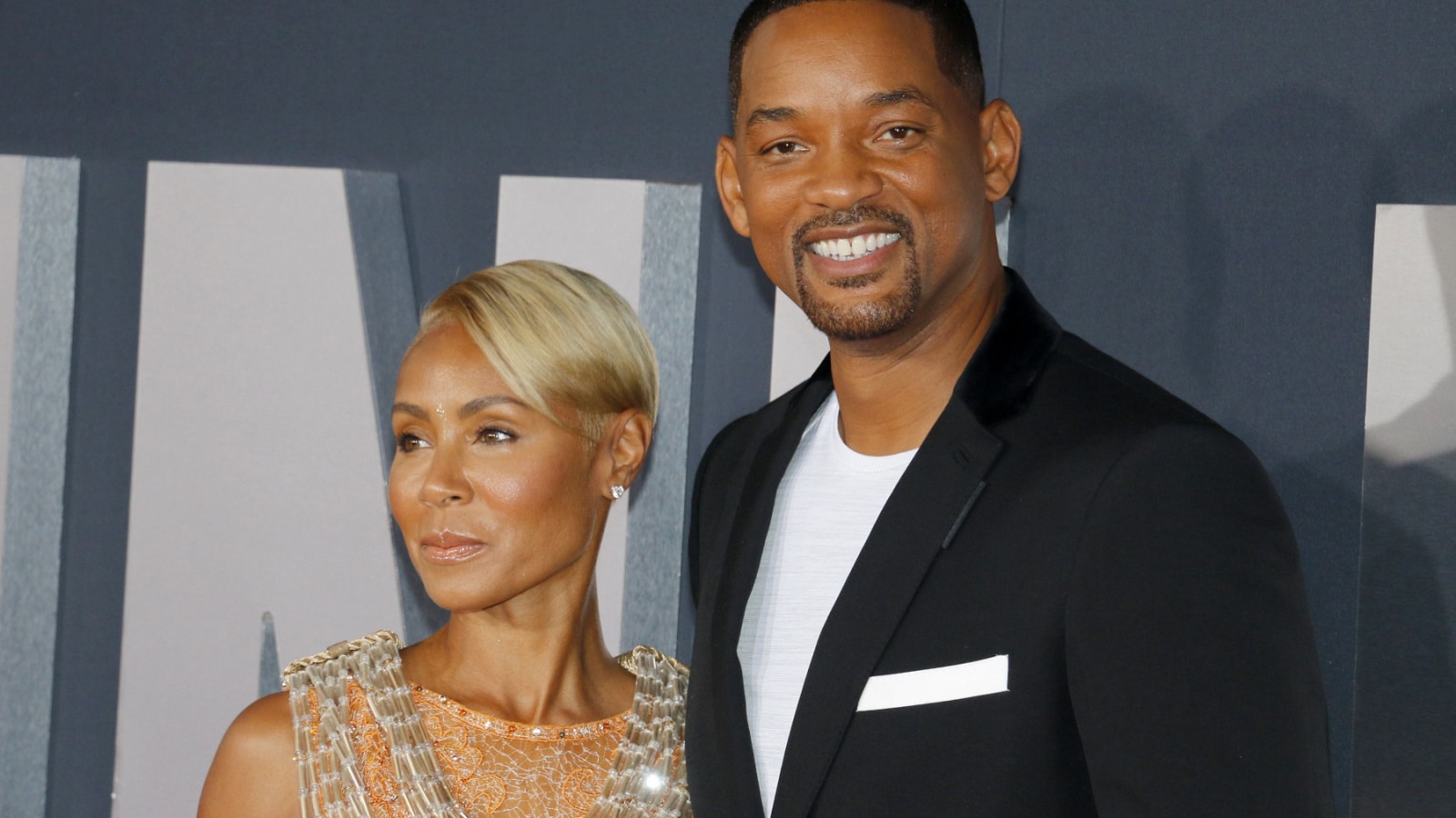 Will Smith and Jada Pinkett Smith at the Los Angeles premiere of 'Gemini Man' held at the TCL Chinese Theatre in Hollywood, USA on October 6, 2019.
