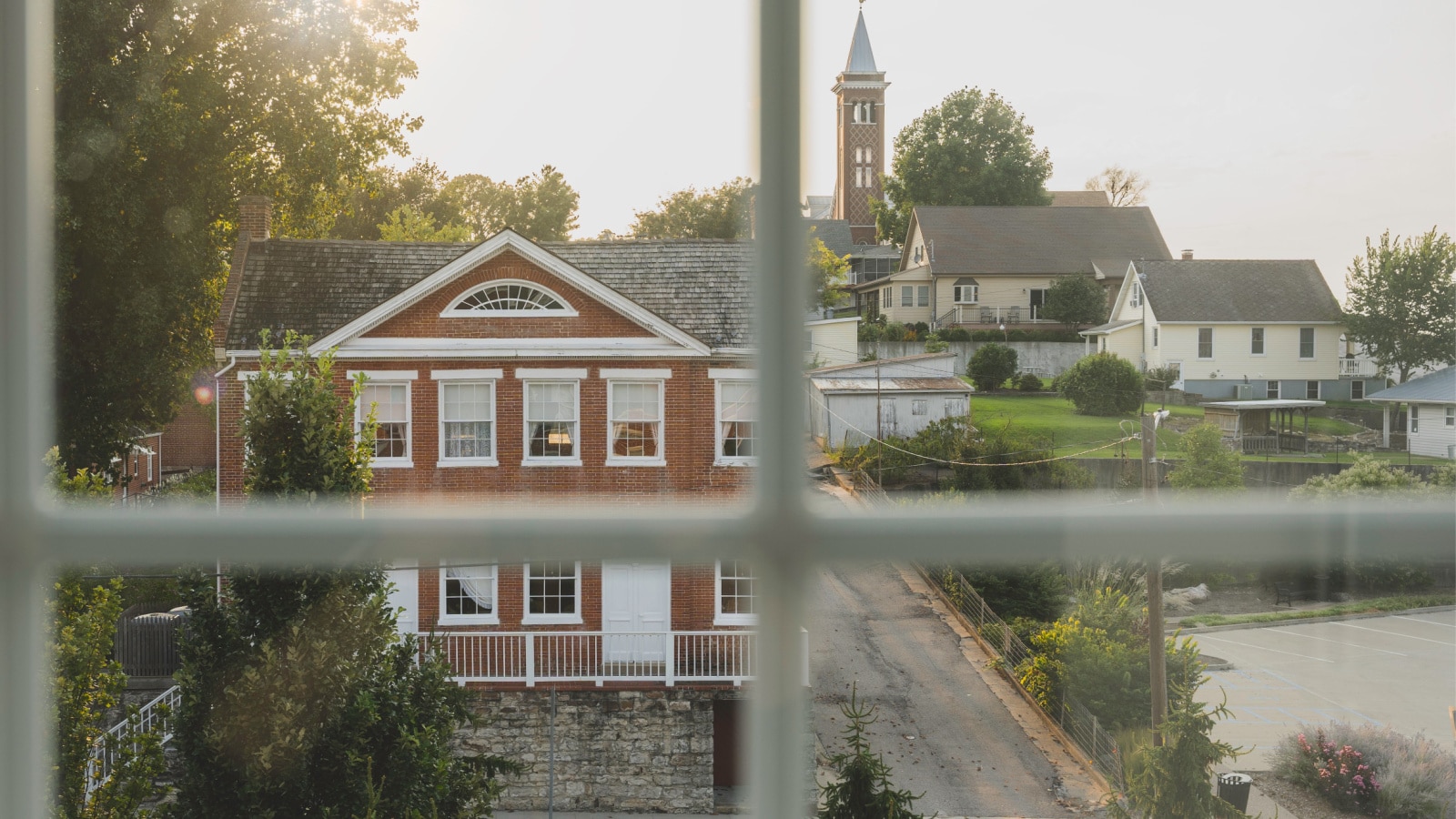 old buildings in Hermann, Missouri