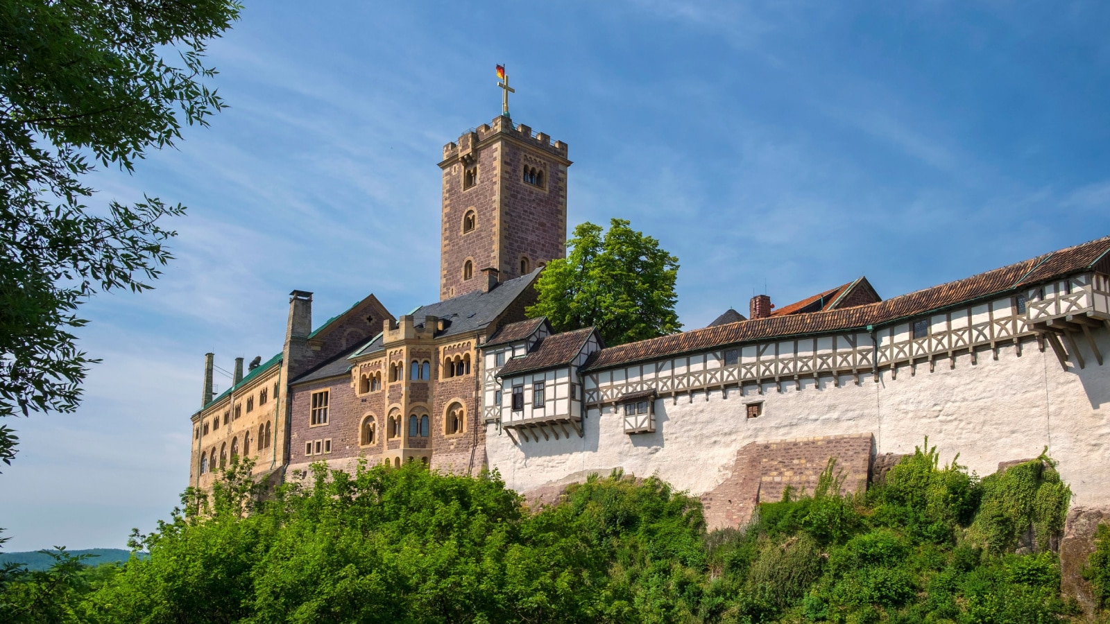 The Wartburg near Eisenach, Thuringia, Germany. UNESCO-world cultural heritage,