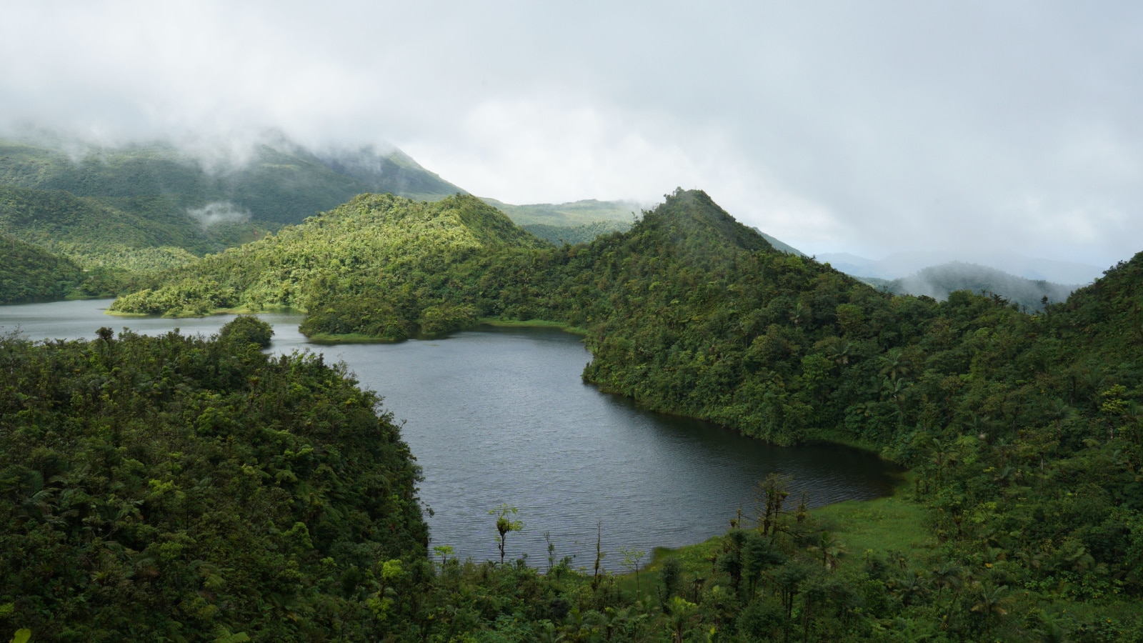 The Freshwater Lake, Morne Trois Pitons National Park (UNESCO Heritage Site), Dominica