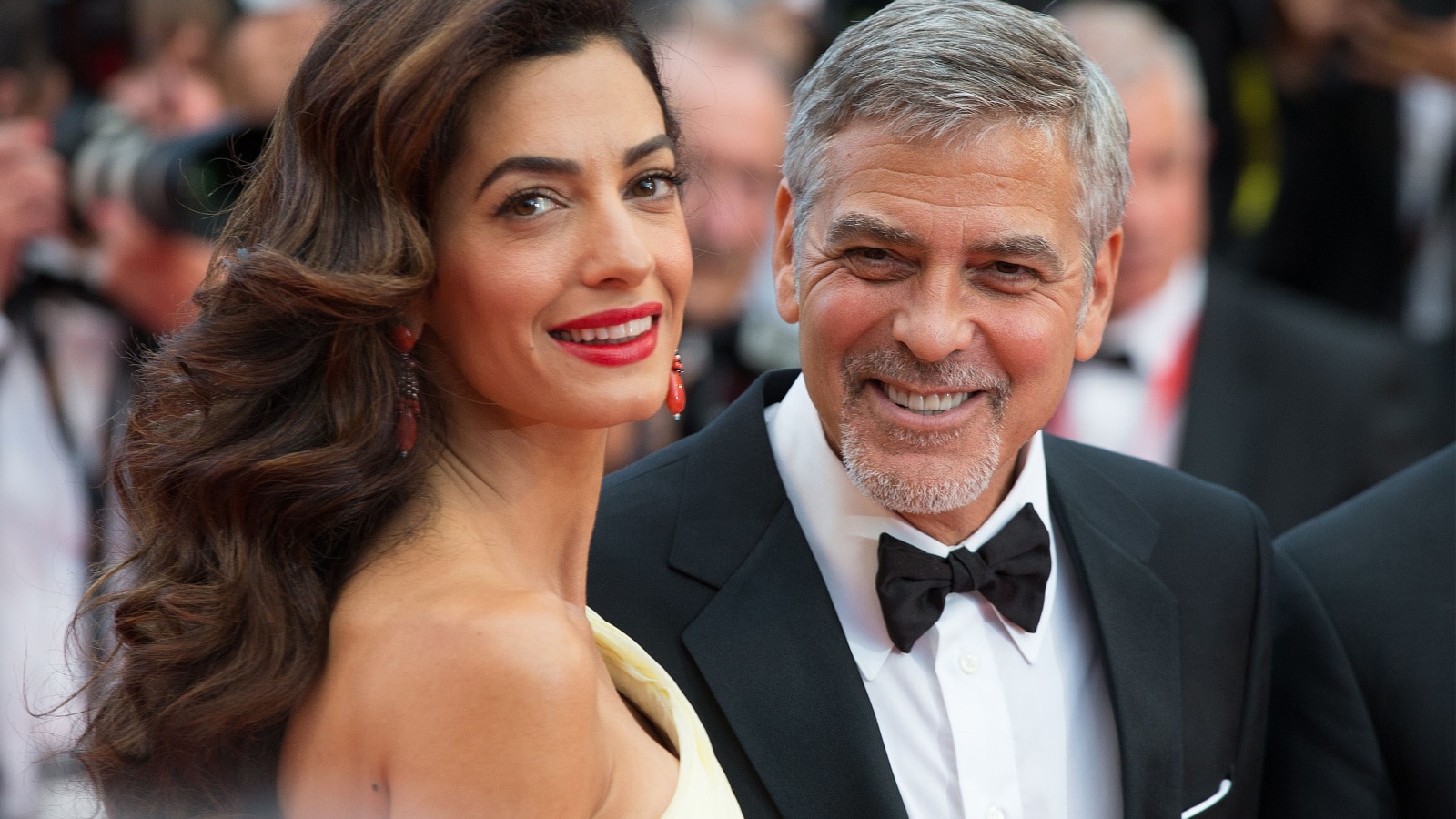 George Clooney, Amal Clooney at the Money Monster Premiere at the 69th Festival de Cannes. May 12, 2016 Cannes, France