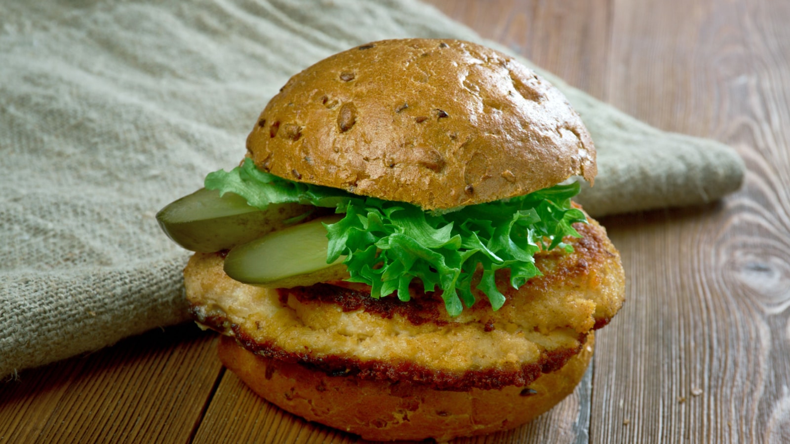 Traditional Indiana Pork tenderloin sandwich similar to the Wiener Schnitzel and is popular in the Midwest region of the United States,