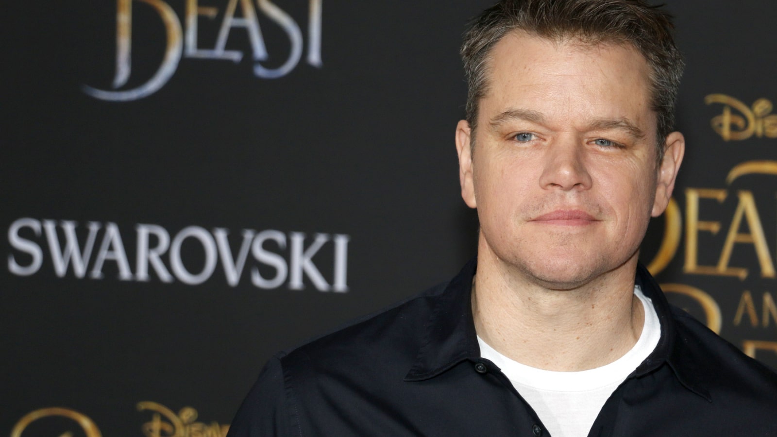 Matt Damon at the Los Angeles premiere of 'Beauty And The Beast' held at the El Capitan Theatre in Hollywood, USA on March 2, 2017.