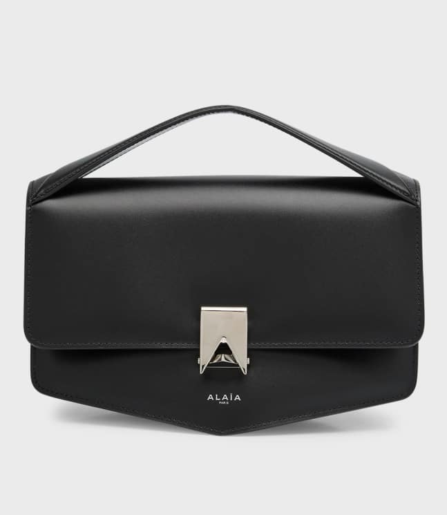 ALAIA
Le Papa Leather Top-Handle Bag