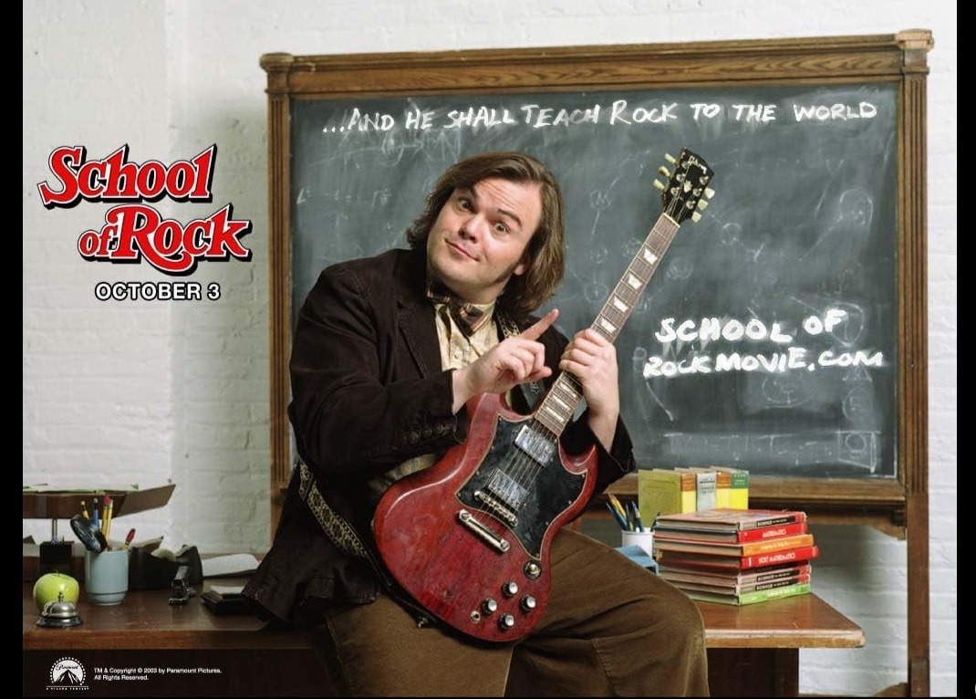 Jack Black in School of Rock (2003)