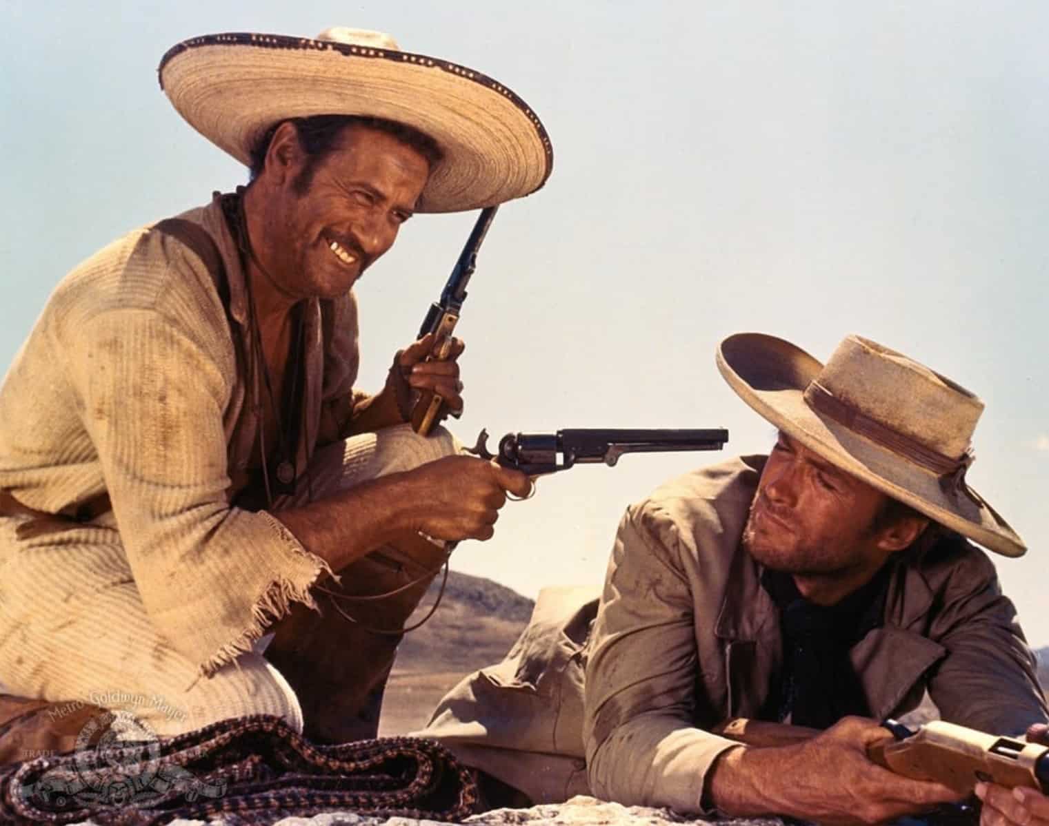 Clint Eastwood and Eli Wallach in The Good, the Bad and the Ugly (1966)