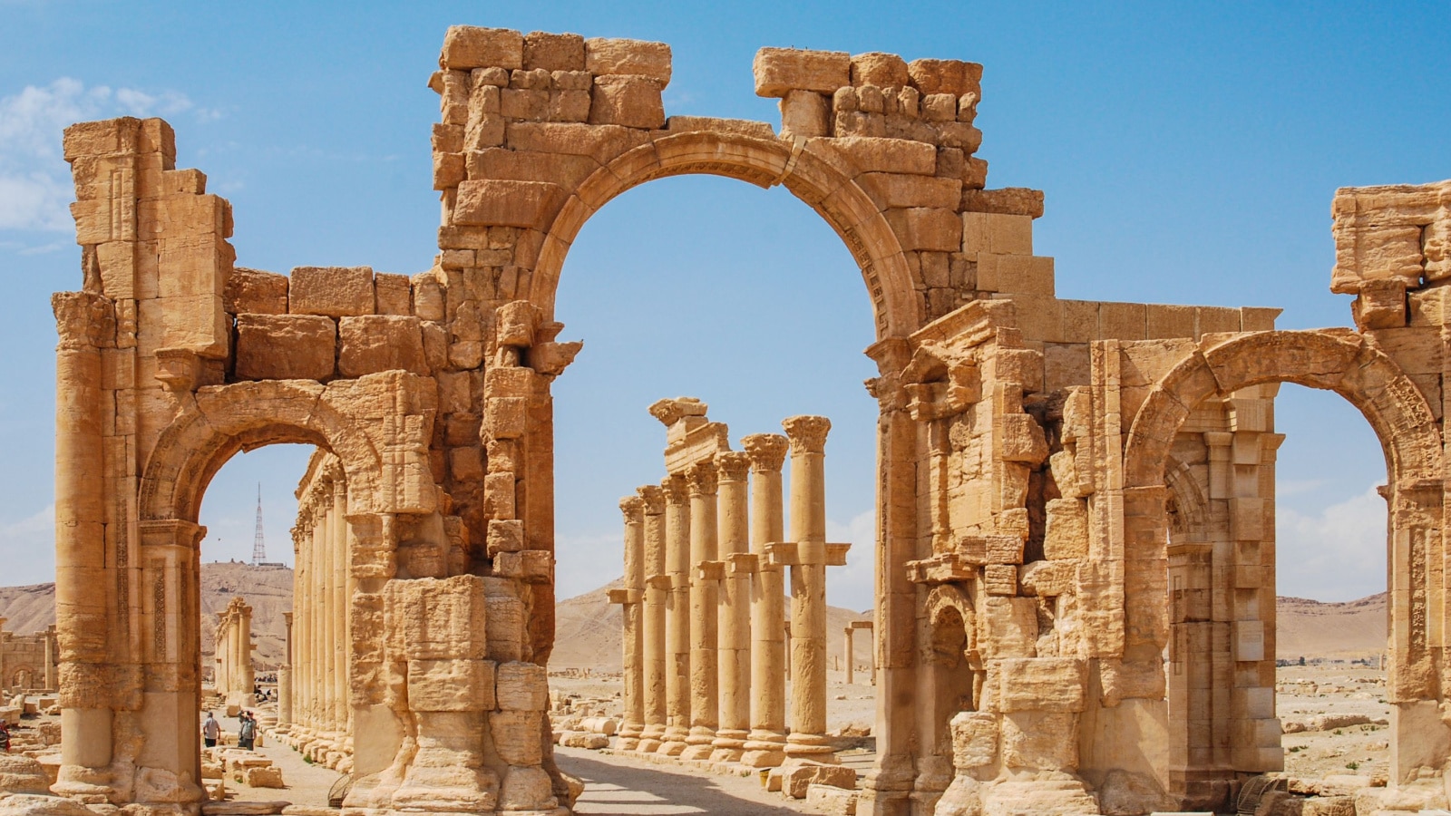 Palmyra, Syria - Ruins Old Greco Roman