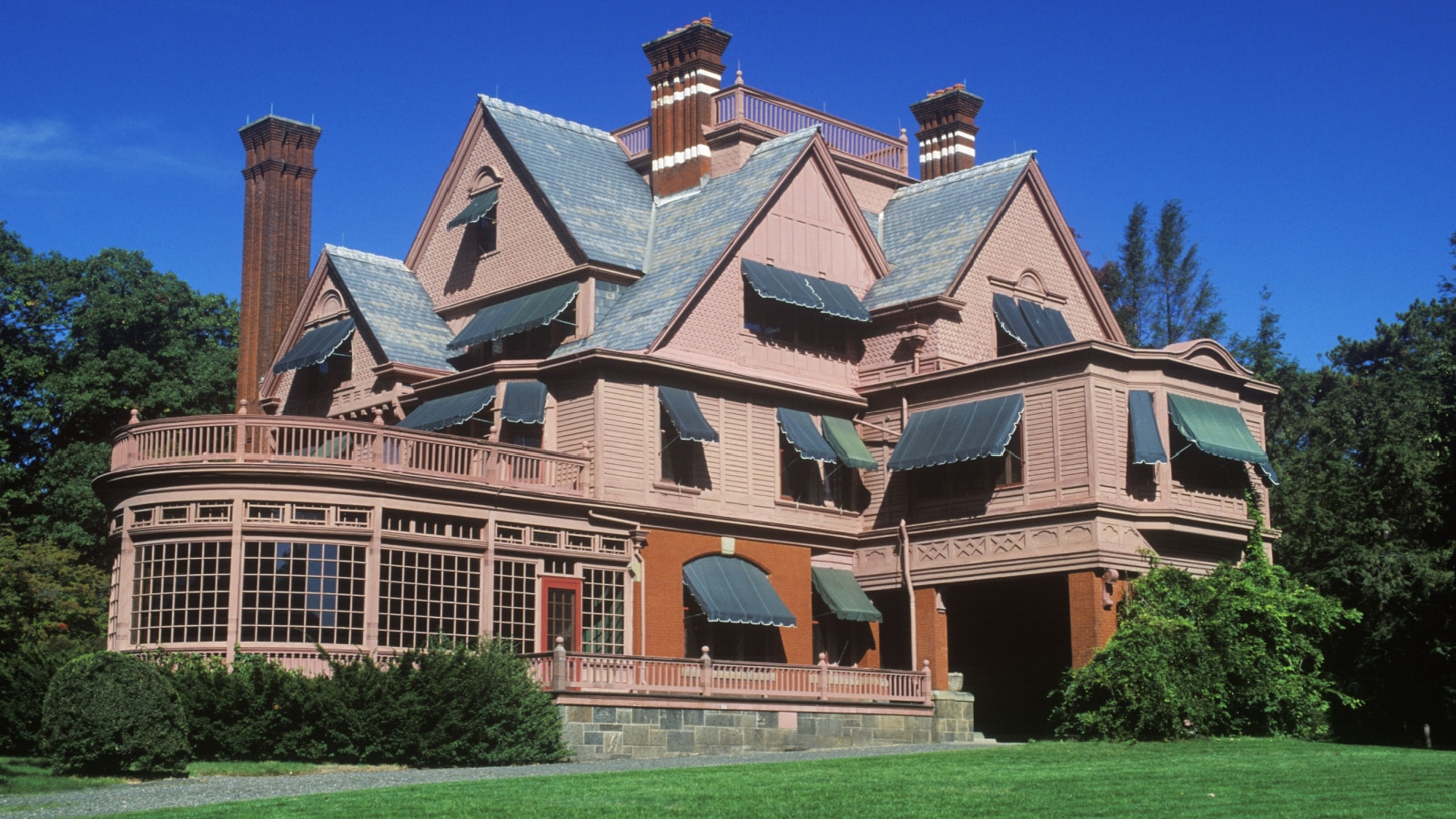 Exterior of Thomas Edison home, Edison National Park, West Orange, NJ