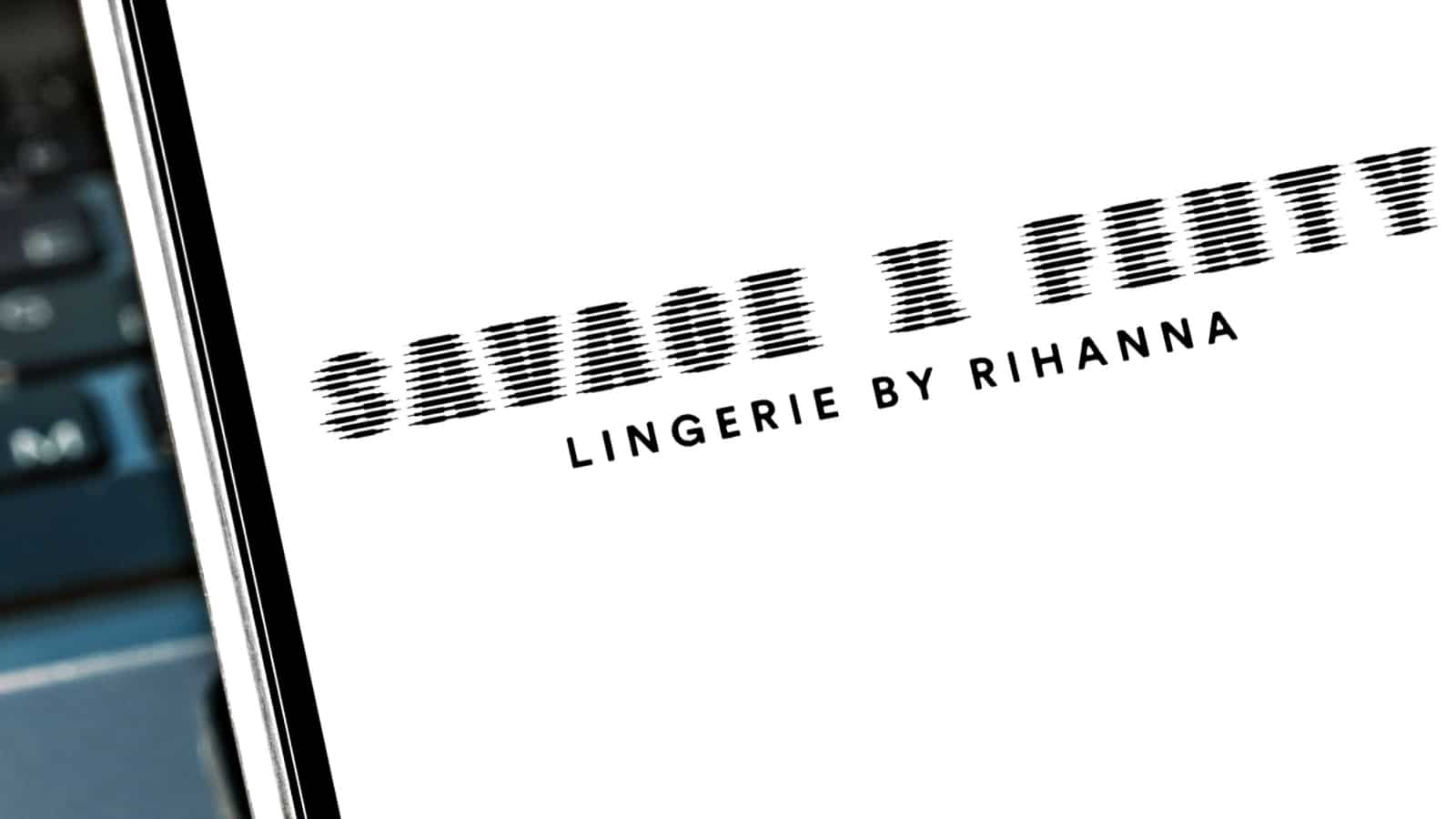 Novosibirsk,Russia - April, 29 - 2021: Editorial photo on Savage X Fenty theme. Illustrative photo for news about Savage X Fenty - a lingerie line by Rihanna